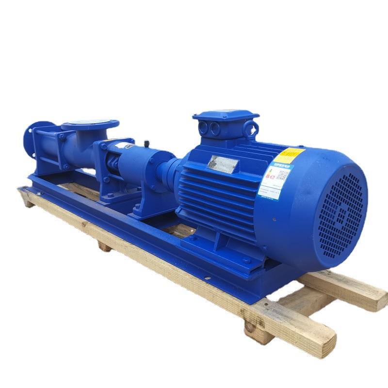 G40-2单螺杆泵养猪场污泥猪粪增压泵浓稠浓浆高扬程150米增压泵