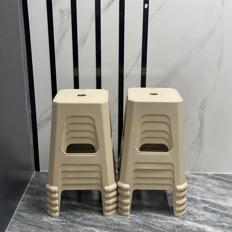 方塑板料凳家用加厚2293经济型朔料凳客厅餐子桌登子椅子简易熟胶