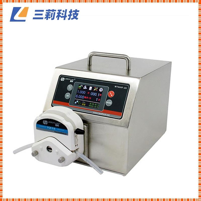 WT600F-65分配型智能蠕动泵 IP65高防护工业灌装蠕动泵