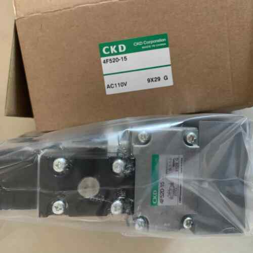 现货CKD电磁阀4F520-15-AC110V 4F620-20-AC110V AC220V 4F720-25