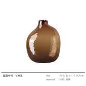 复古装 饰品摆件艺贝子陶瓷做中酒店宿小众民艺术酒柜旧侘寂古风