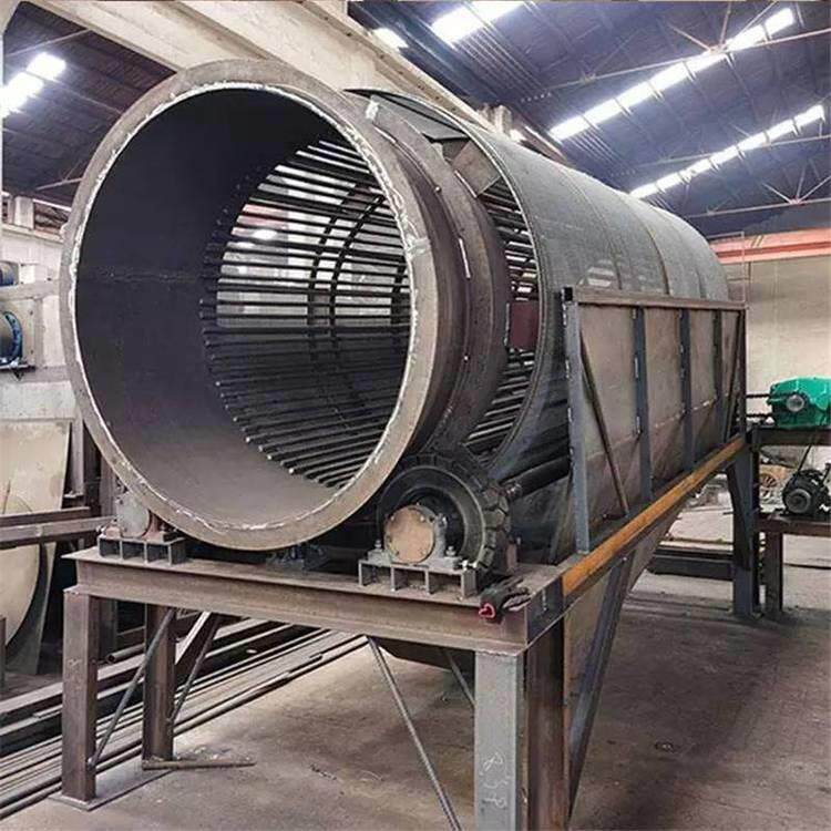 河沙海沙多筛层圆桶金筛 湿黏小型物料拍筛打式分机 矿无轴滚筒沙