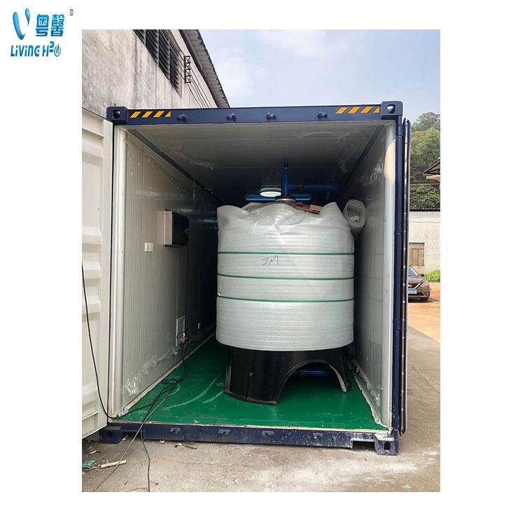 集装箱式海水淡化系统移动式水处理设备全套模块化水处理过滤器