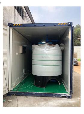集装箱式海水淡化系统移动式水处理设备全套模块化水处理过滤器