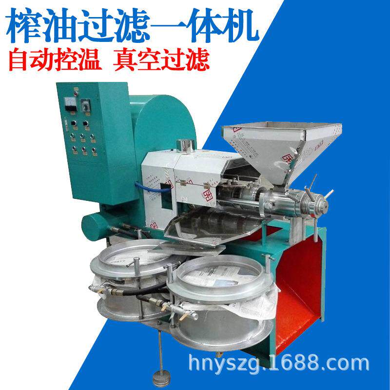 全自动螺旋榨油机油坊花生菜籽多功能榨油机茶籽蓖麻大豆压榨机