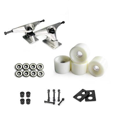 6.25英寸陆地冲浪板CX4滑板支架70滑板PU轮套装滑板长板轴承配件