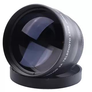 49/52/55/58mm2x倍增距镜镜头增倍镜附加定焦变焦标准镜头摄影
