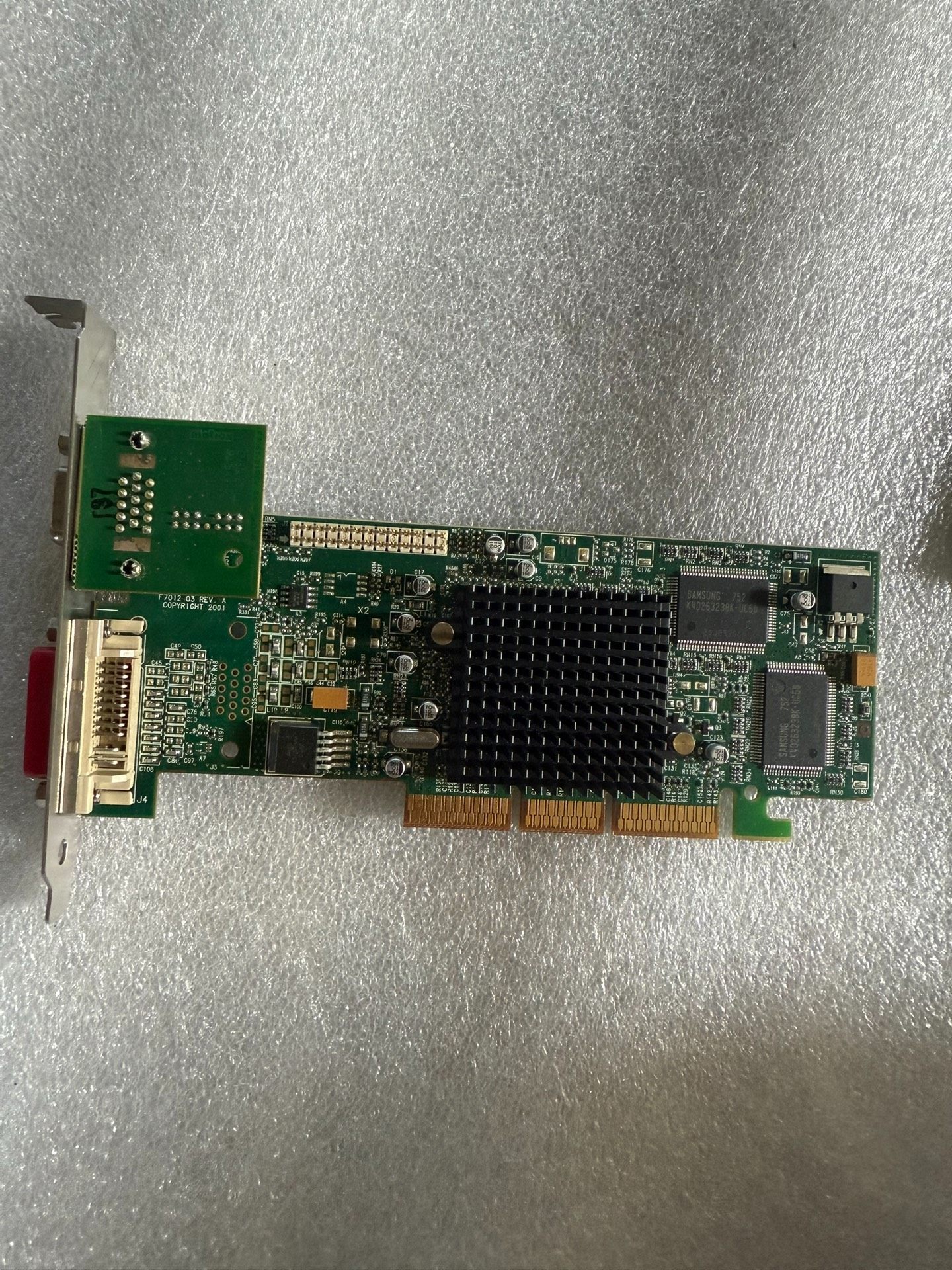 原装拆机 MATROX 7012-03 REV A32MB