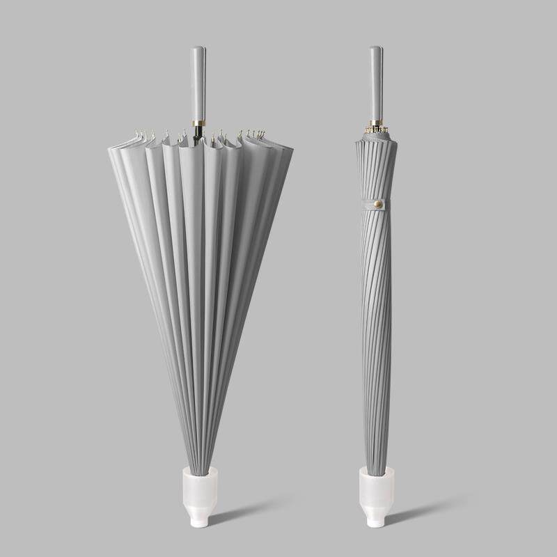 高档24骨女彩虹伞大超大伞柄防水套车用加固长大号双人雨雨伞伸缩