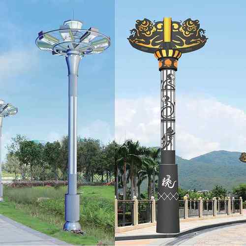 灯8-12米景区中华灯园林中华灯户外玉兰市政道路照明灯