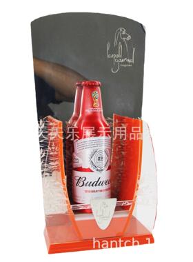 创意发光酒架 亚克力冰块酒展示架酒吧酒陈列架 夜场发光酒展架