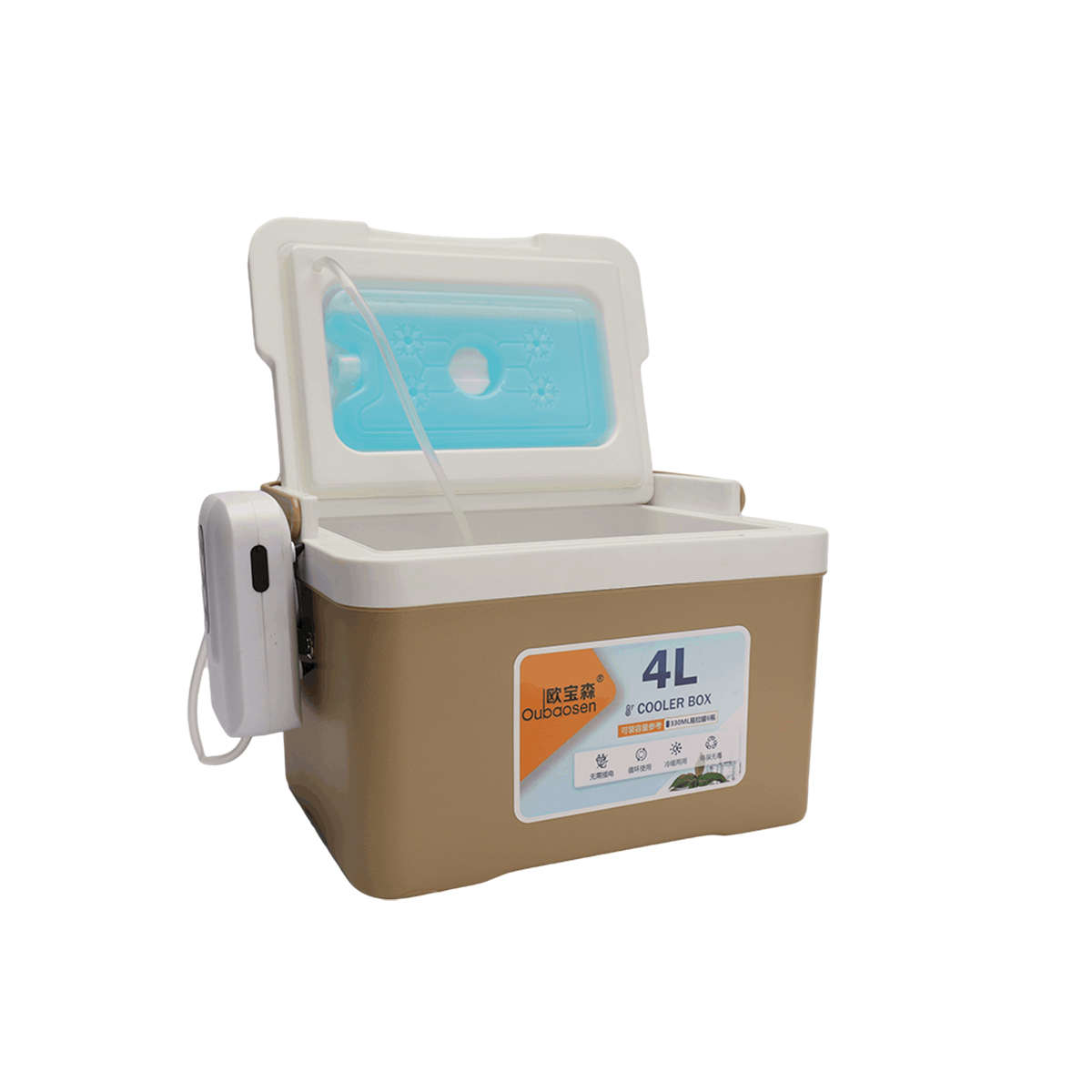 超轻迷你小钓箱轻便小型多功能养鱼养虾箱带增氧泵密封充气活鱼箱