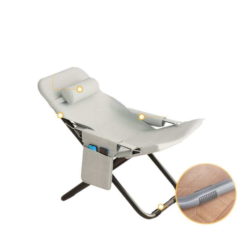 单人沙发椅可躺阳台办公室折叠躺椅休闲椅宿舍可睡懒人沙发卧室