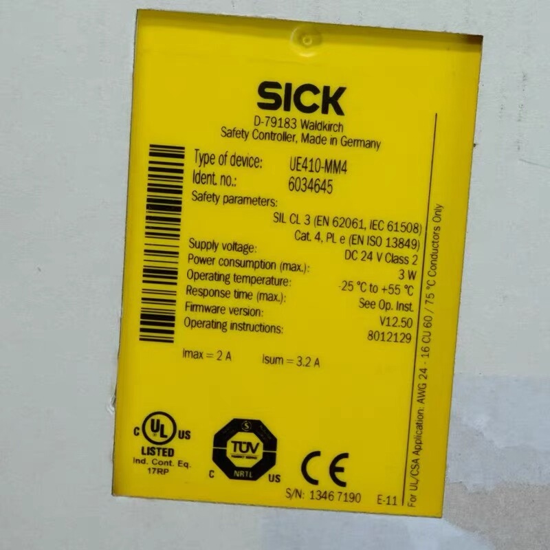 Sick UE410-MM4 西克全新安全模块 603464