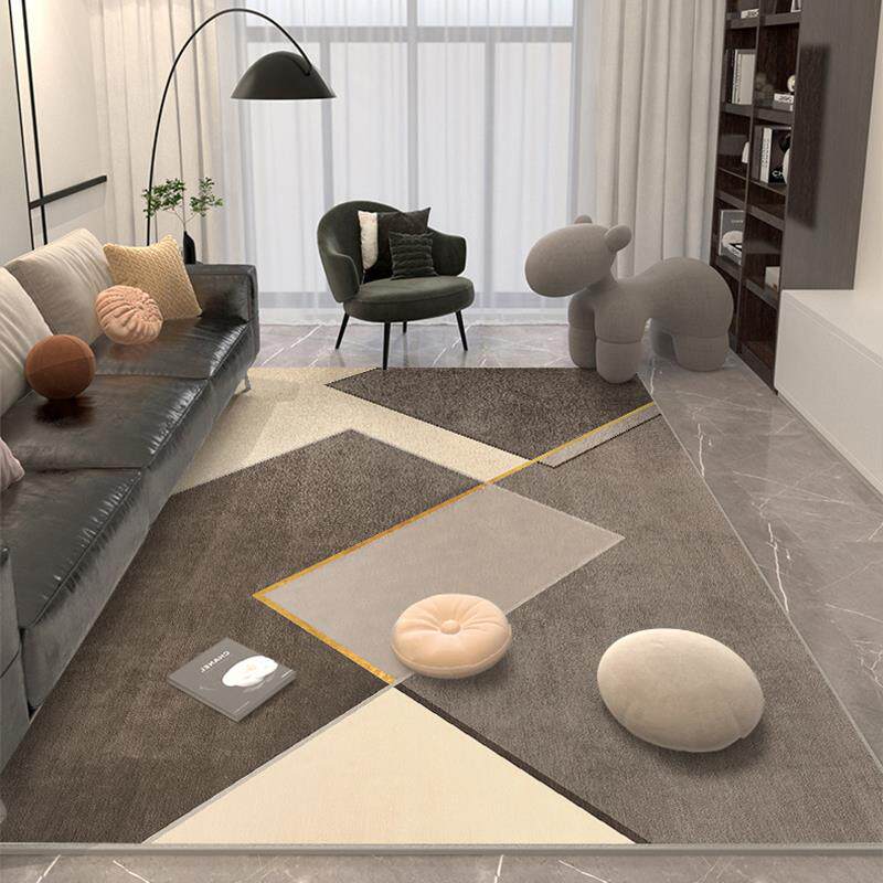 正品天津崔黄口地毯225新款客厅沙发几毯卧室边毯防茶滑微床瑕0易