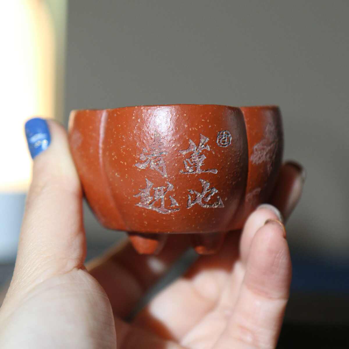 紫砂花盆微型宜兴紫泥手工多肉花盆迷你盆小盆掌上盆景盆张可磊