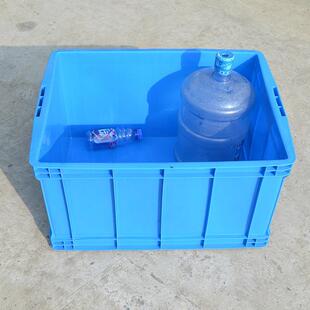 700 390箱加厚特大号塑料周转箱筐长方形物料储物收纳整理框胶箱
