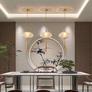 新式全铜吸顶灯无品牌/玄入户门中厅灯圆形廊过道床走头小吊灯玻