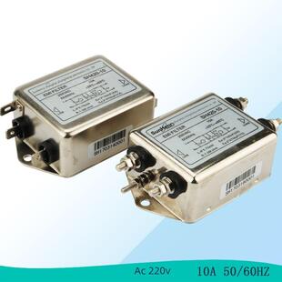 上恒单相交流EMI电源滤波器SH420 20二级抗干扰净化器220V