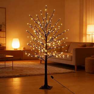 圣诞树节日氛围装饰灯LED仿真发光树春节装饰灯室内商场圣诞树灯