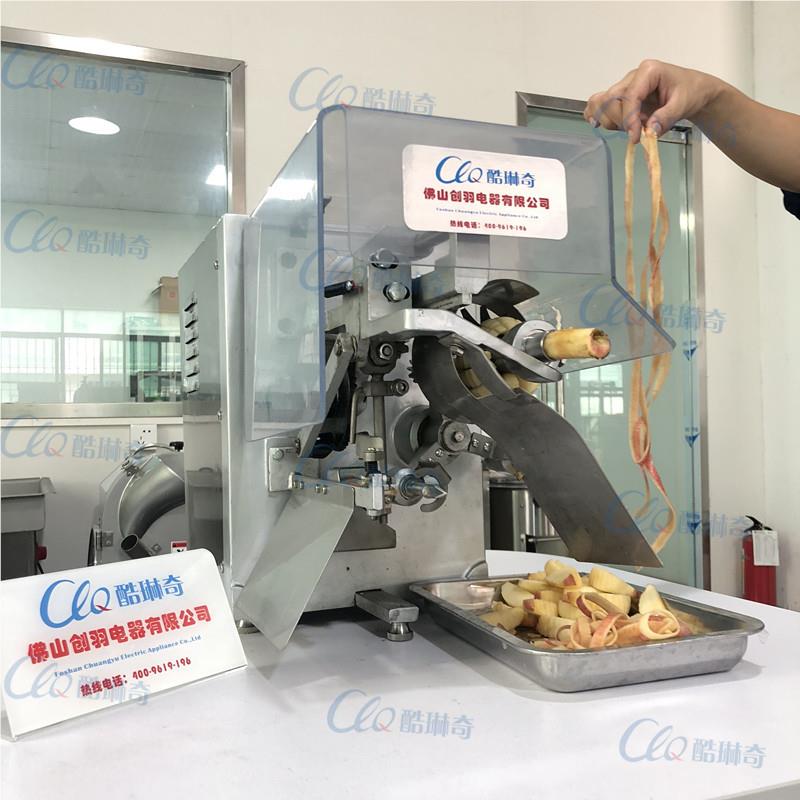 宁全665夏苹果水削皮三合一设备 自动苹果去皮捅核切瓣机留线削皮