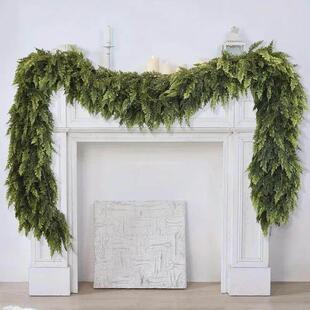 Realistic 2.7m 1.8m Pine Garland Artificial Christmas 1pc