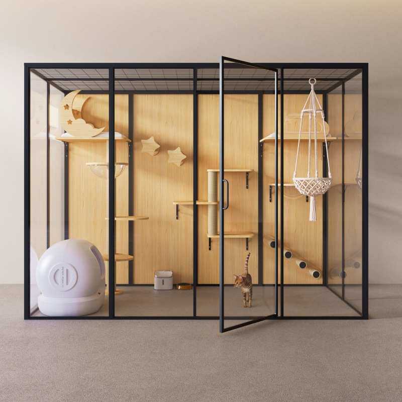 大型猫笼别墅家用大空间玻璃阳台猫屋豪华房猫窝宠物室内房猫舍柜,宠物/宠物食品及用品,猫窝/屋/帐篷/沙发,淘宝优惠券,粉丝福利购,淘宝优惠卷