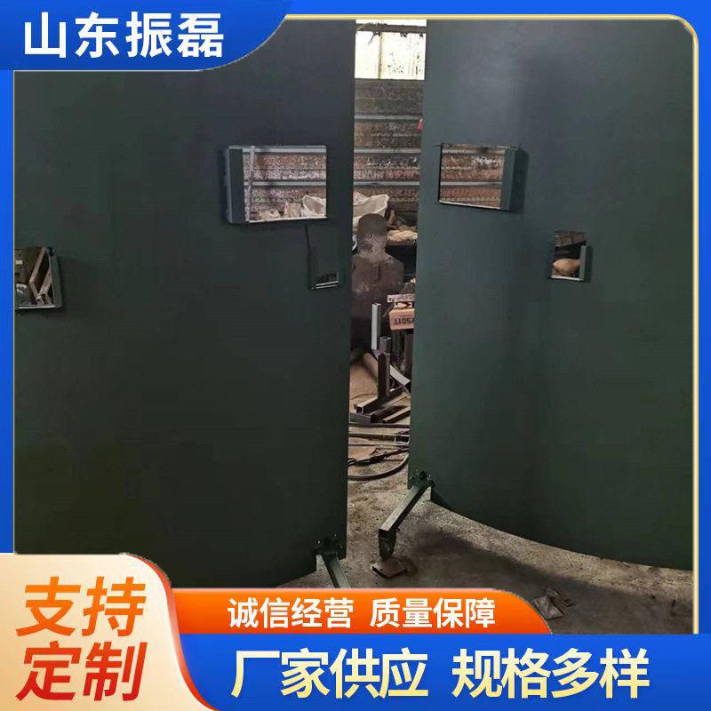 防弹钢板现货加工防弹钢板电动移动风车靶六头靶切割防弹盾牌插板