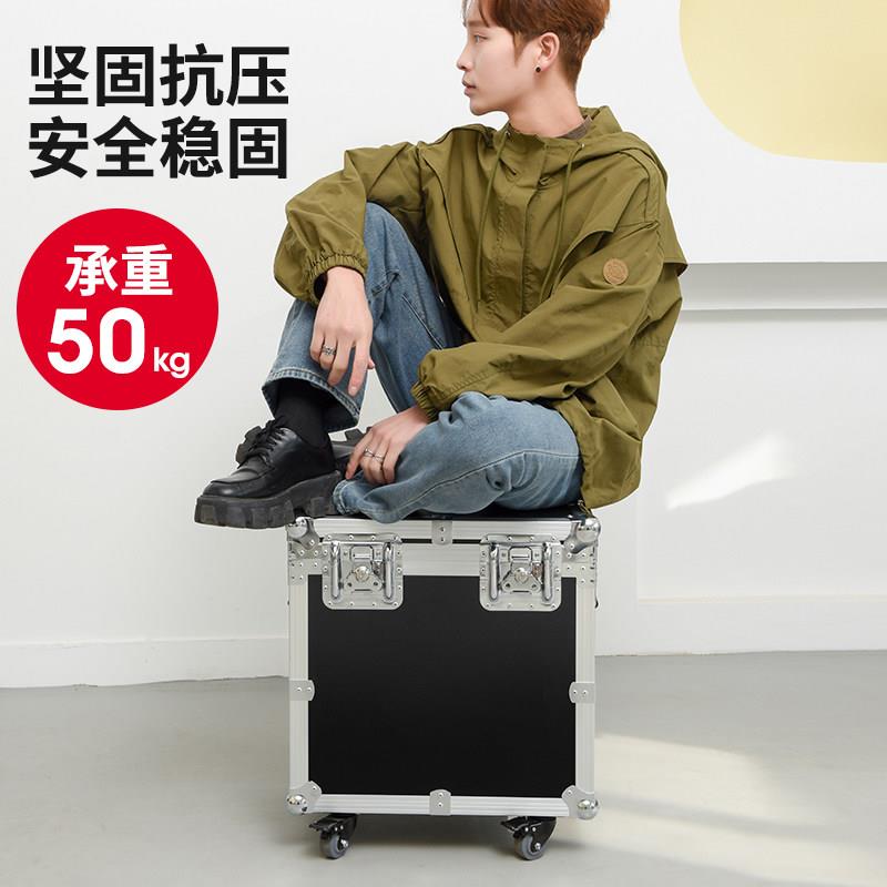 五金工具箱子家俱美容工具箱拉杆式带轮多功能大容量维修工具箱