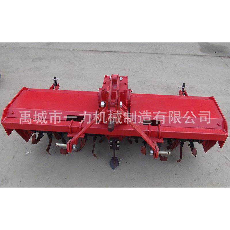 四轮拖拉机带小型1GQN-100型旋转耕耘机农业机械旋耕机