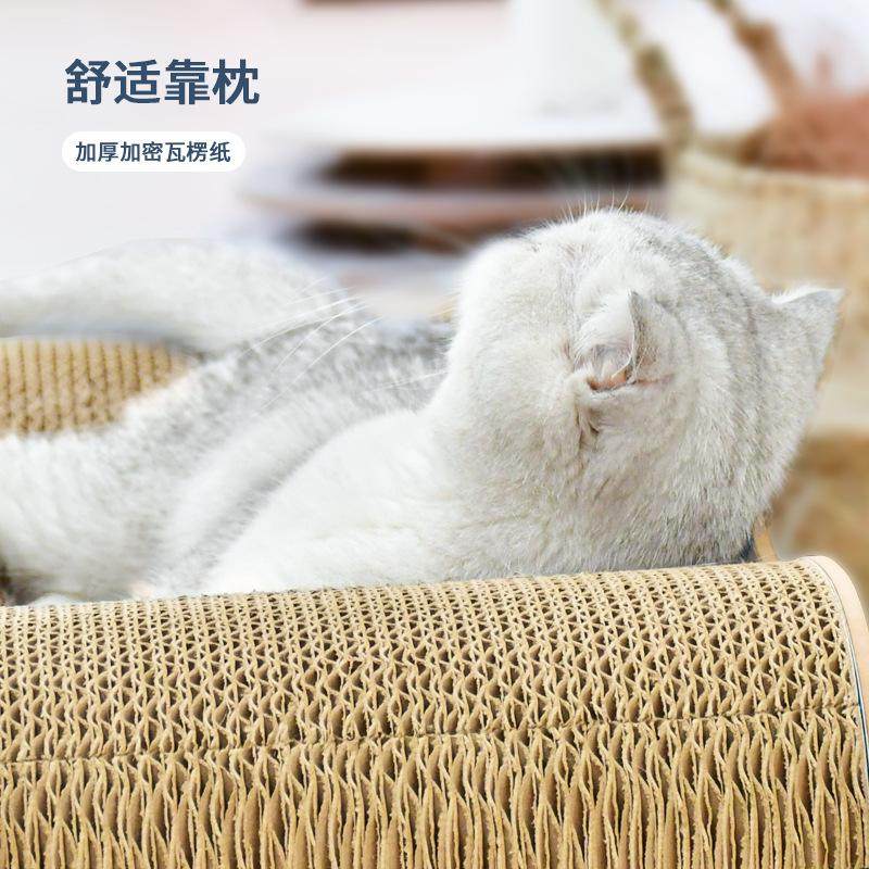 实木剑麻猫抓板耐磨不掉屑猫抓板一体大号耐抓猫窝猫沙发贵妃躺椅,宠物/宠物食品及用品,宠物智能玩具,淘宝优惠券,粉丝福利购,淘宝优惠卷
