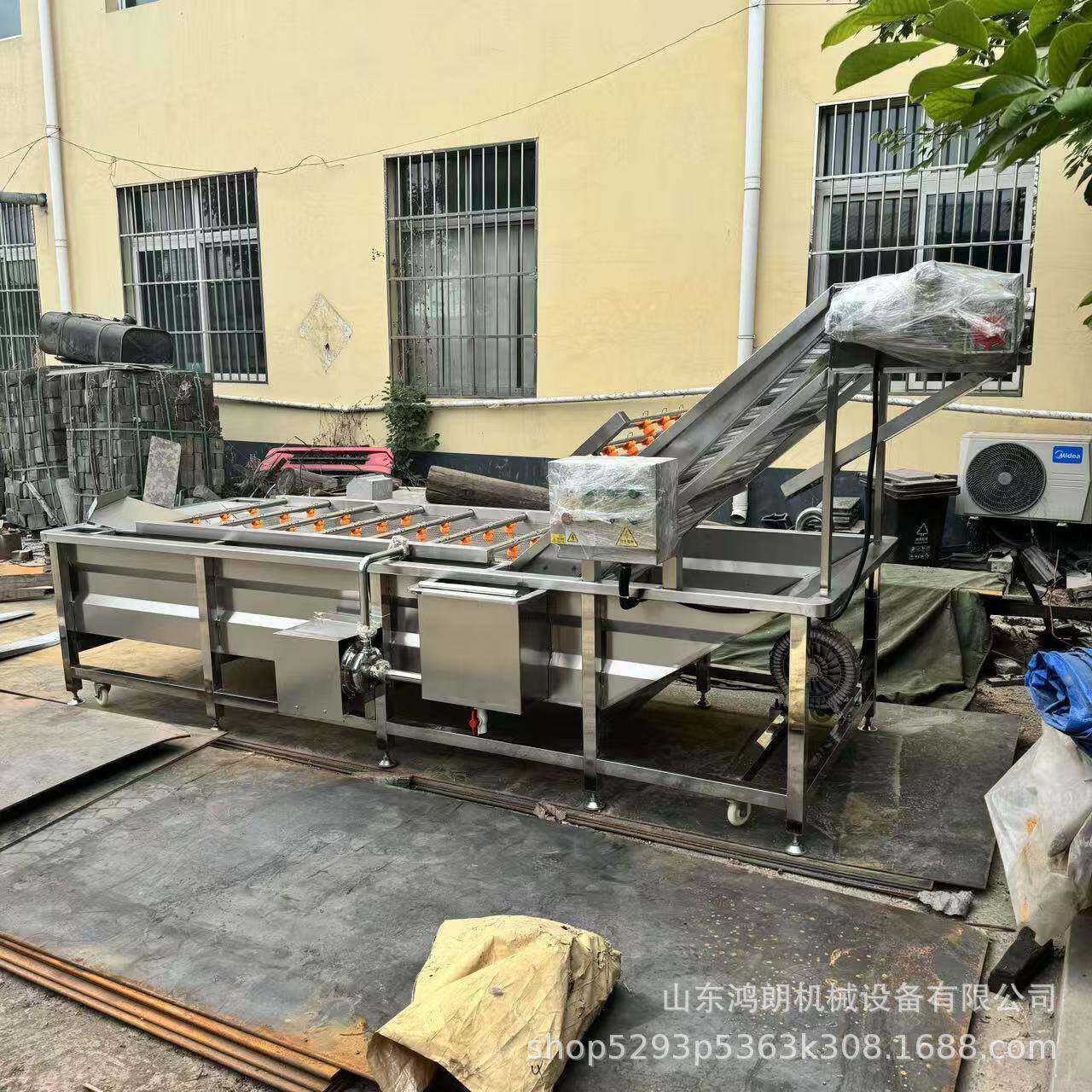 螺旋式各种新鲜水果榨汁机 大型易拉罐生产设备