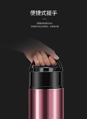 焖烧杯大容量2000ml焖烧杯大口径宽口闷烧壶两层双层焖烧锅超长