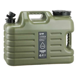 18.5升pe户外带龙头水桶家用储水装 水饮用食品级车载露营饮水方桶