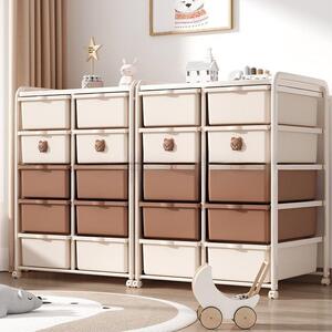 家儿童玩具收客纳柜子书架置物架婴儿用卧室宝宝JTO落地厅储物收