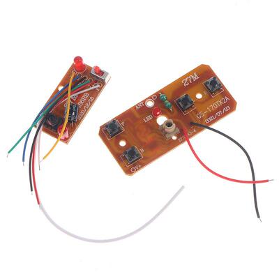 4CH RC Remote Control 27MHz Circuit PCB Transmitter Receiver