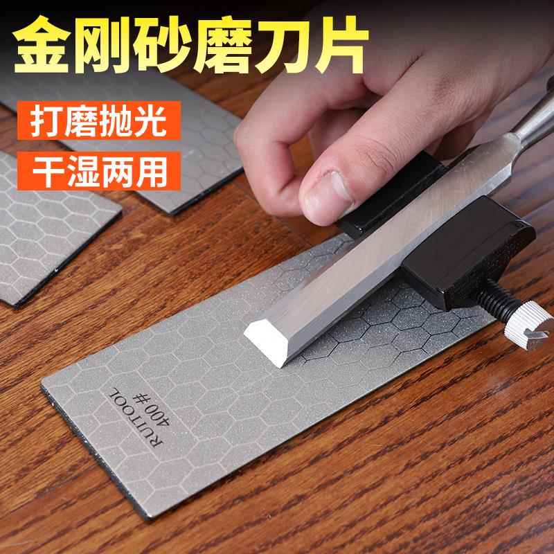 金刚砂磨片木工雕刻刀打磨抛光磨片多功能家用磨刀片快速磨刀神器