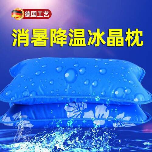 德国冰垫冰枕成人水枕头夏季降温神器宿舍冰枕头学生午睡冰袋水凉