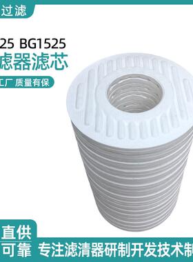 工程机械配件滤筒滤芯B1525/BG1525过滤器用滤芯型号规格可定滤芯