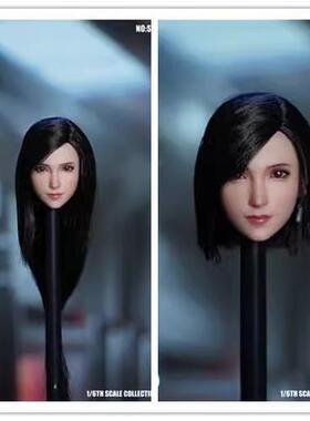 特价SUPER DUCK 1/6 SDH032 女兵人植发头雕 女头雕