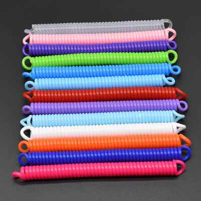 弹簧绳厂家供应EVA塑料可伸缩防丢挂绳钥匙链卡套挂饰配件钥匙扣