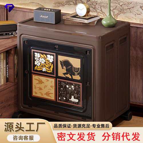严收选家居古纳整理衣服被子储物箱616-619大号带轮多功能折叠纳