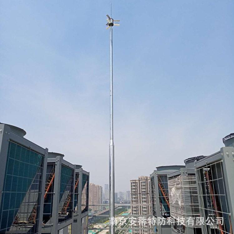 空调机组水冷塔避雷针安装热镀锌材质安装简提供设计方案