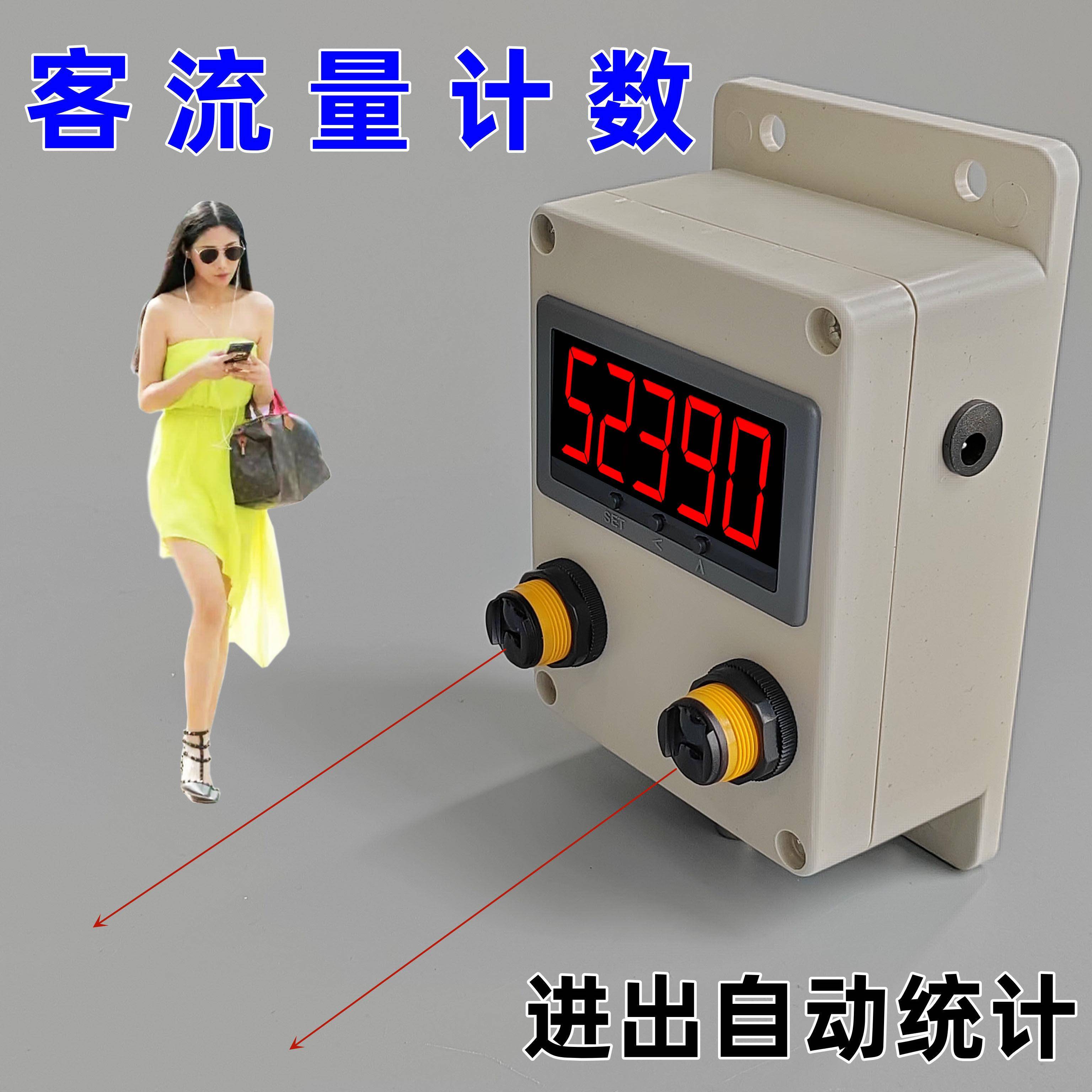 自动感应人数计数器 CS5645 型 门店人流量统计设备 进出客流量记