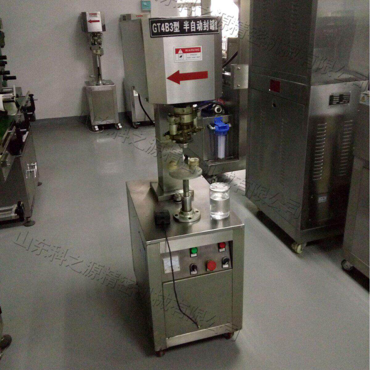 电驱动台式封机食品厂头加工封盖设备易拉灌铝盖封装机