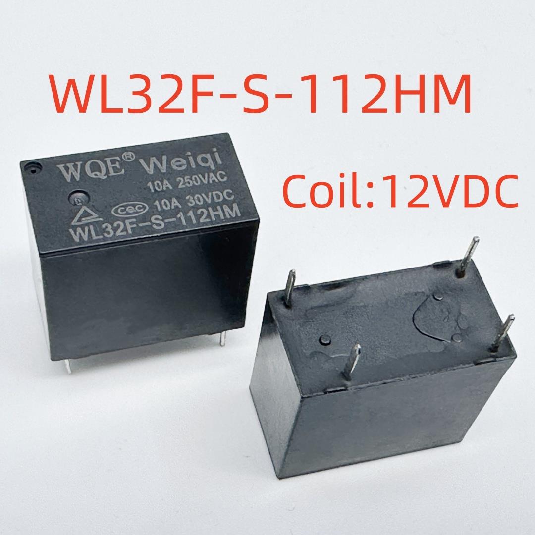 全新原装 4脚 10A 继电器 WL32F-S-105HM/112HM/112HM1N 32F-1A
