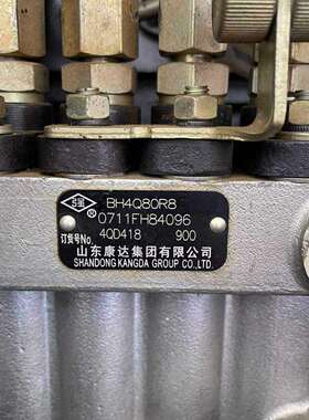 康达油泵总成BH4Q80R8订货号4QD418原厂油泵