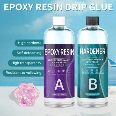 1: 1 AB Epoxy Resin Adhesive Crystal Transparent High Viscos