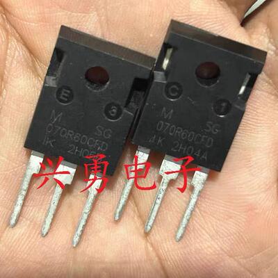 070R60CFD 拆机原字 MSG070R60CFD 大功率管 TO-247 场效电晶体