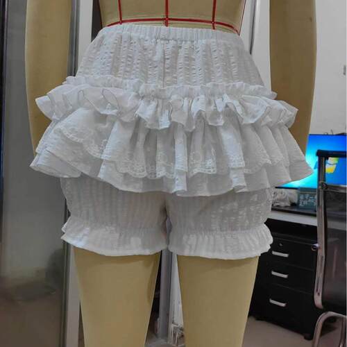 Multi element new sales shorts skirt thin cake multi-layer